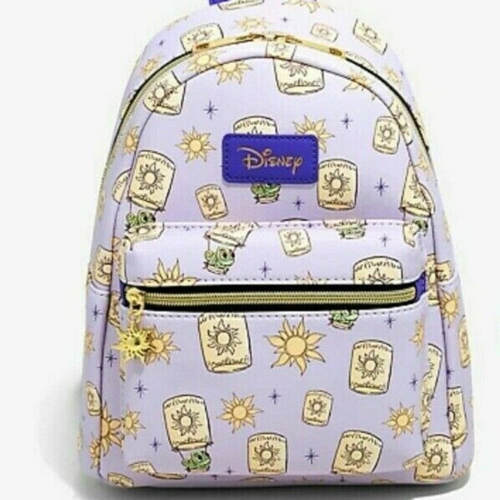 NWT Loungefly Disney Tangled Pascal Mini Backpack